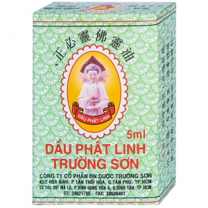 Trường Thọ - Dầu Phật Linh Trường Sơn điều trị cảm, ho, đau đầu, ngạt mũi, đau bụng (5ml) 1 Trường Thọ - 300002257 dau phat linh truong so