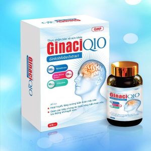 Trường Thọ - GinaciQ10 - Hỗ trợ tăng cường lưu thông tuần hoàn não, giảm đau đầu, mất ngủ (Lọ 60 viên) 3 Trường Thọ - GinaciQ10