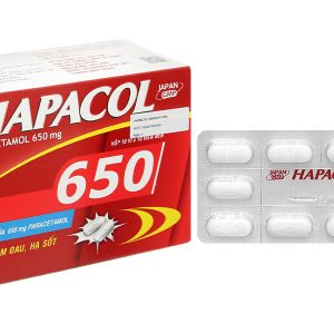 Trường Thọ - Thuốc Hapacol 650mg DHG hỗ trợ điều trị giúp giảm đau, hạ sốt (100 viên) 1 Trường Thọ - hapacol 650mg h 100v vien mac dinh 2