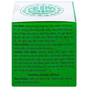 Trường Thọ - Cao xoa bóp Bạch Hổ Hoạt Lạc Cao Bảo Linh điều trị đau lưng cấp, đau thần kinh tọa 3 Trường Thọ - 00001560 cao bach ho hoat lac ca 1