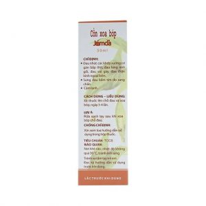Trường Thọ - Cồn xoa bóp Jamda Traphaco - Chai 50ml 3 Trường Thọ - 00018627 con xoa bop jamda traph 3