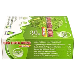 Trường Thọ - Cảm Xuyên Hương Yên Bái gói bột tắm 100g 1 Trường Thọ - cam xuyen huong yen bai goi bot tam 2