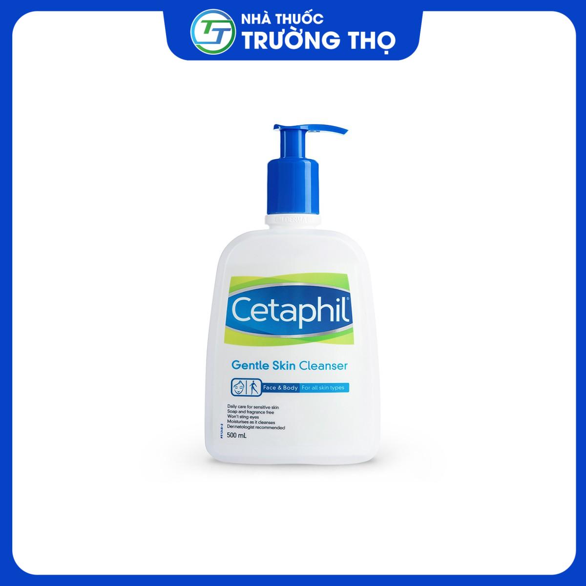 cetaphil-500ml-2 Sữa rửa mặt Cetaphil 500ml dịu nhẹ, cấp ẩm cho da