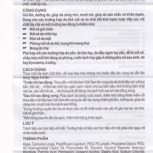 Trường Thọ - Kem Gót Sen Thái Dương 20g 1 Trường Thọ - got sen3