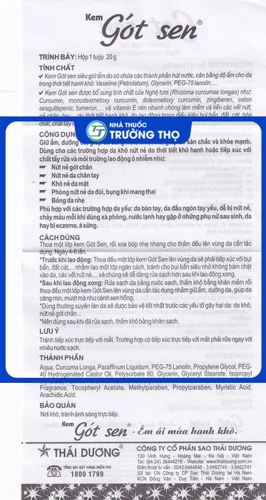 gót sen3 Trường Thọ - got sen3