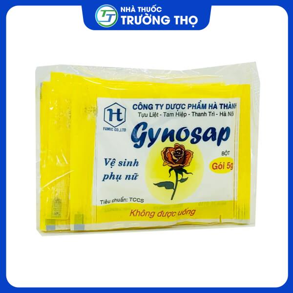 gynosap-1 Gynosap gói 5g làm thơm, làm sạch cơ quan sinh dục