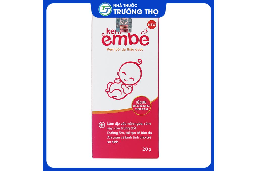 kem-em-be-2 Kem Em Bé CVI Pharma tuýp bôi da 20g