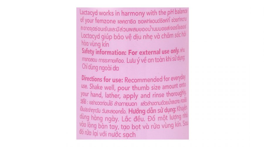 Trường Thọ - lactacyd soft silky 3