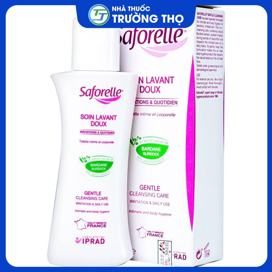 Saforelle Pháp - Gel rửa dịu nhẹ cho da nhạy cảm (100ml)
