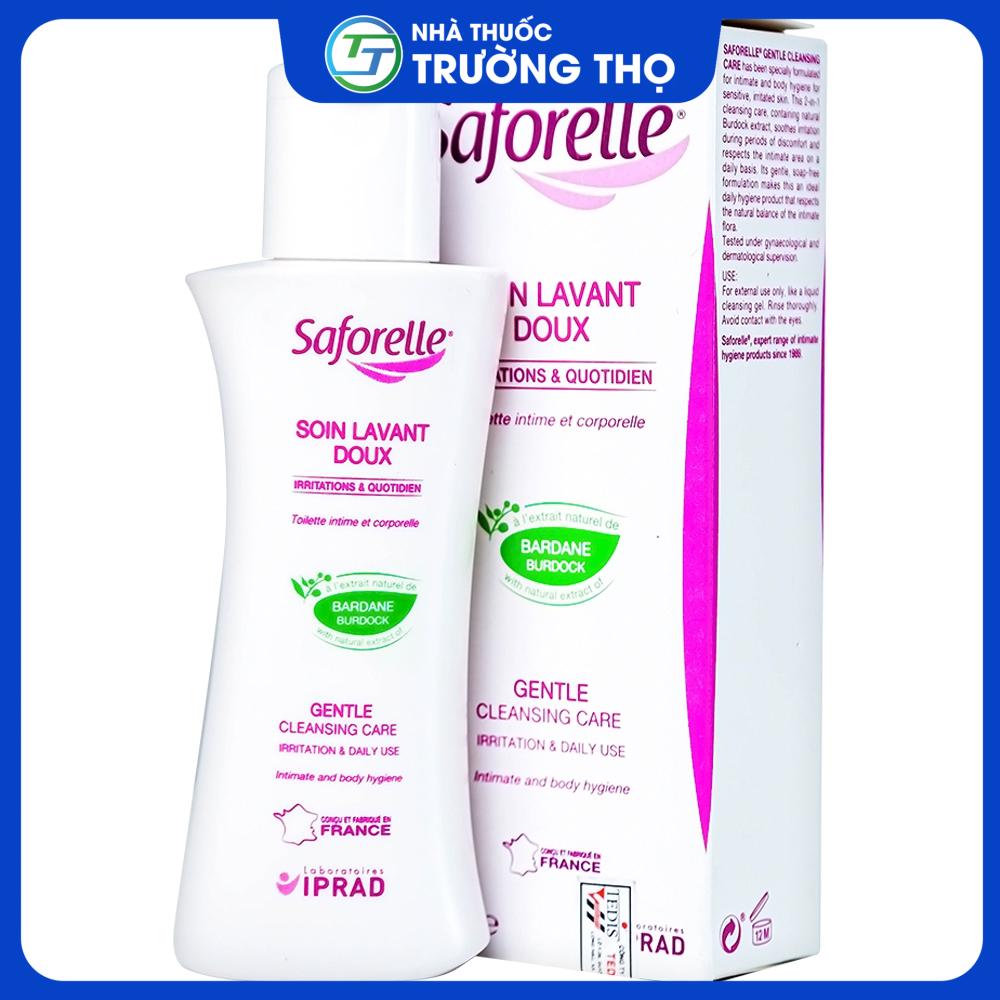 saforelle-1 Saforelle Pháp - Gel rửa dịu nhẹ cho da nhạy cảm (100ml)