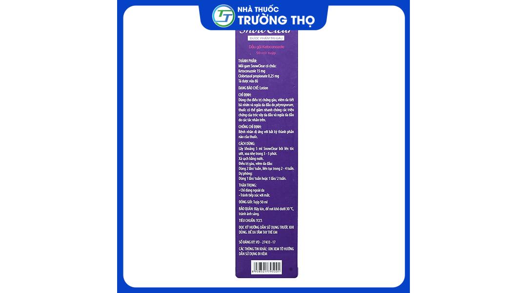 snowclear-4 Trường Thọ - snowclear 4