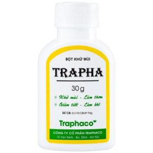 Trường Thọ - Bột khử mùi Trapha 30g (TPC) 6 Trường Thọ - trapha 3