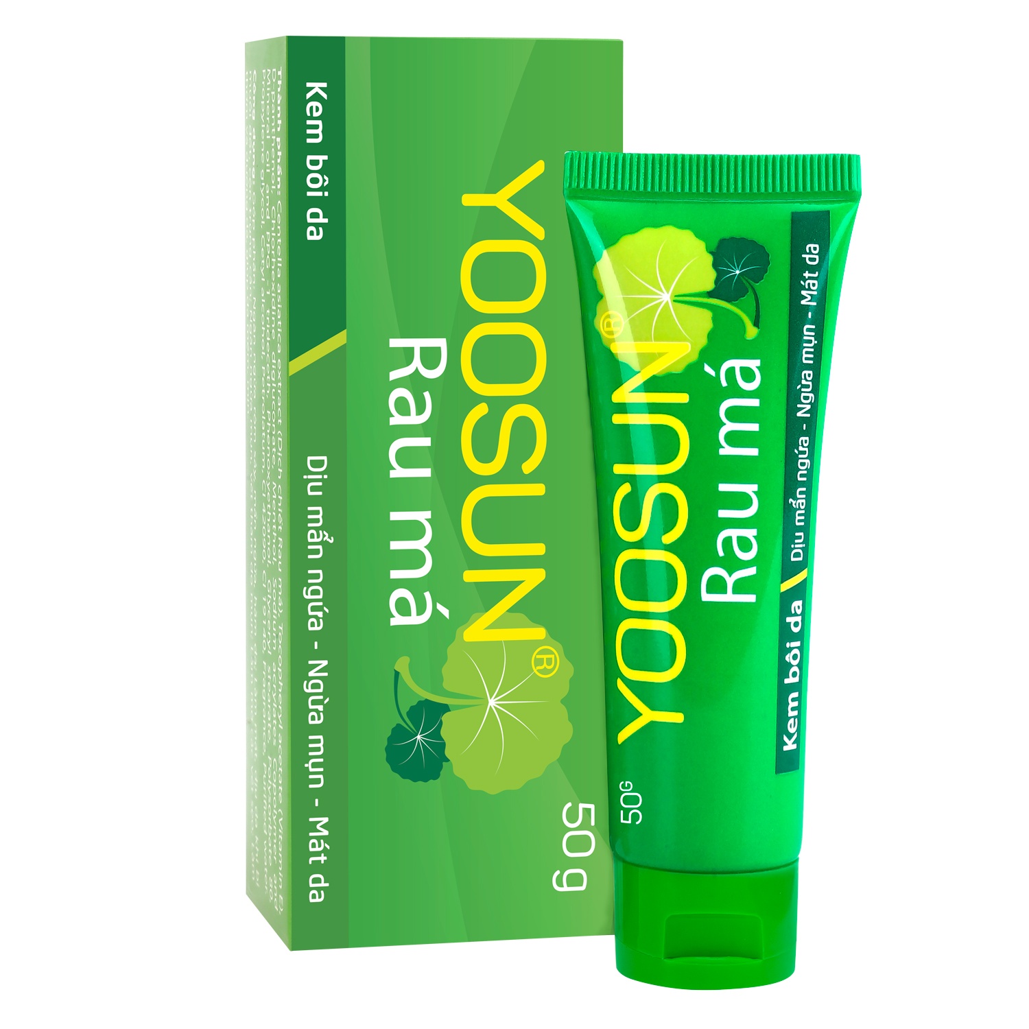 yoosun-rau-ma-1 Kem Yoosun rau má 25g bôi da ngừa mụn, mát da, tránh sẹo