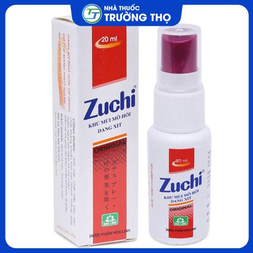 zuchi-hoi-nach Zuchi hôi nách - Chai xịt khử mùi hôi cơ thể (20ml)