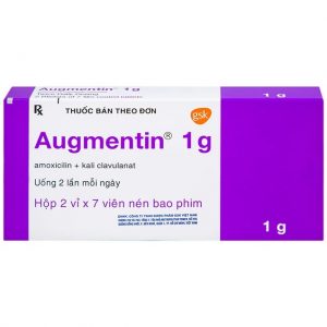 Trường Thọ - Thuốc Augmentin 1g GSK điều trị nhiễm khuẩn 1 Trường Thọ - 00000964 augmentin 1g 5052 63aa