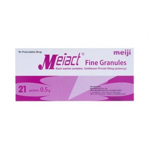 Trường Thọ - Cốm pha hỗn dịch uống Meiact 50mg Meiji điều trị viêm tai giữa, viêm xoang, viêm amidan 2 Trường Thọ - 00004796 meiact 50mg 7374 5b35 l