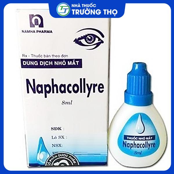 00005116_naphacollyre_8ml_namha Thuốc nhỏ mắt Naphacollyre Nam Hà điều trị nhiễm khuẩn mắt