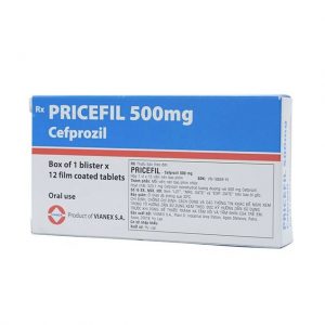 Trường Thọ - Thuốc Pricefil 500mg Vianex điều trị nhiễm khuẩn đường hô hấp 2 Trường Thọ - 00006096 pricefil 500 3180 5c06