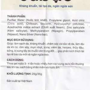 Trường Thọ - Subạc 25G 1 Trường Thọ - 00006940 su bac gel lam sach sat 1