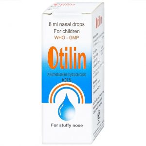 Trường Thọ - Thuốc nhỏ mũi trẻ em Otilin 0.05% Pharbaco giảm ngạt mũi, sung huyết trong viêm mũi cấp 1 Trường Thọ - 00016285 otilin 005 8ml 8966 610