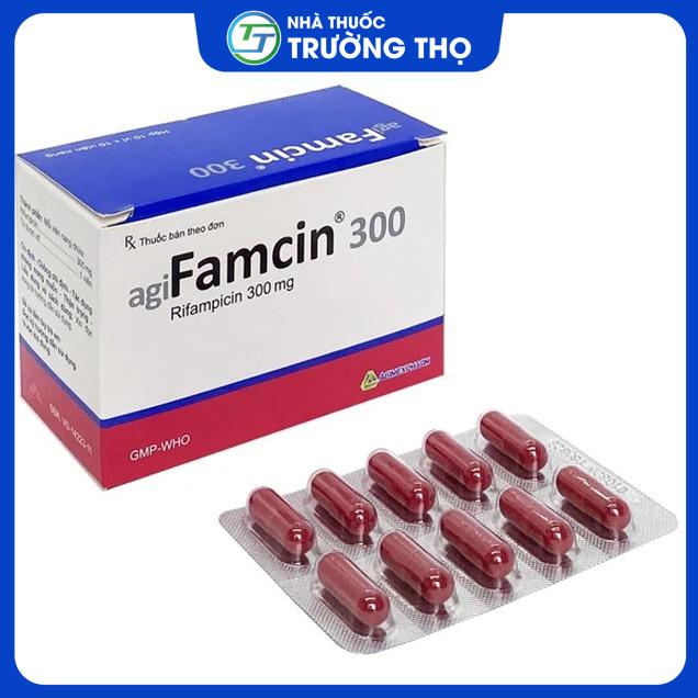 00020479_agifamcin_300_agimexpha Thuốc Agifamcin 300 Agimexpharm điều trị tất cả các thể lao, phong (10 vỉ x 10 viên)