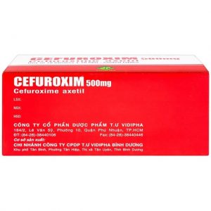 Trường Thọ - Thuốc Cefuroxim 500mg Vidipha điều trị nhiễm khuẩn 1 Trường Thọ - 00022349 cefuroxim 500mg vidipha 3