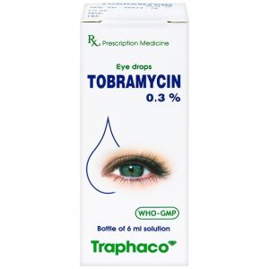 Trường Thọ - Thuốc nhỏ mắt Tobramycin 0,3% Traphaco điều trị nhiễm khuẩn mắt 1 Trường Thọ - 00028943 tobramycin 03 traphaco 2