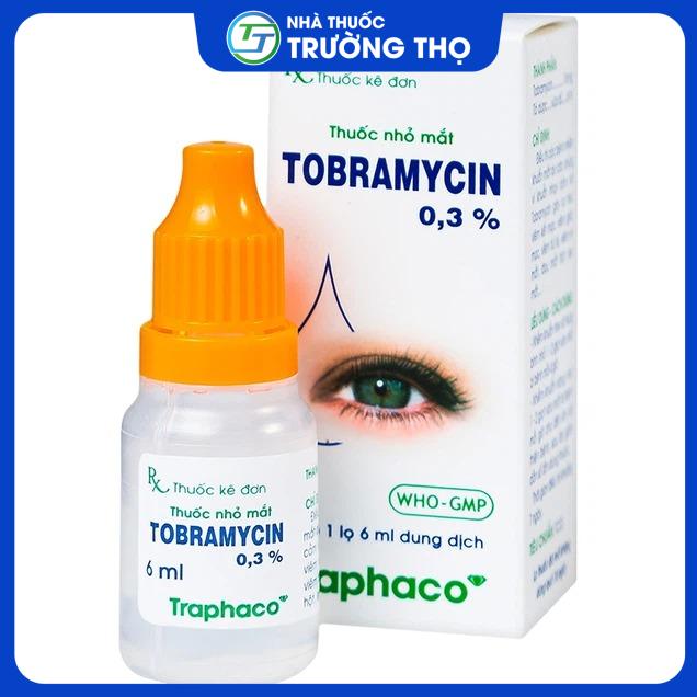 00028943_tobramycin_03_traphaco Thuốc nhỏ mắt Tobramycin 0,3% Traphaco điều trị nhiễm khuẩn mắt