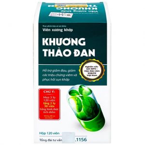 Trường Thọ - Viên xương khớp Khương Thảo Đan hỗ trợ làm trơn khớp và phục hồi sụn khớp (120 viên) 3 Trường Thọ - 00029537 khuong thao dan 120 vie 3