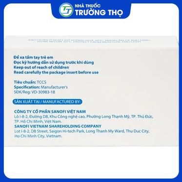 Alpha Chymotrypsine Choay 1 Trường Thọ - Alpha Chymotrypsine Choay 1