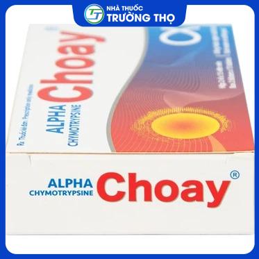 Alpha Chymotrypsine Choay 2 Trường Thọ - Alpha Chymotrypsine Choay 2