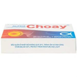 Trường Thọ - Thuốc Alpha Chymotrypsine Choay Sanofi 4 Trường Thọ - Alpha Chymotrypsine Choay 3