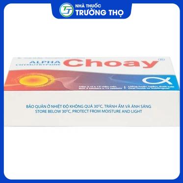 Alpha Chymotrypsine Choay 3 Trường Thọ - Alpha Chymotrypsine Choay 3