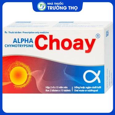 Alpha Chymotrypsine Choay Trường Thọ - Alpha Chymotrypsine Choay