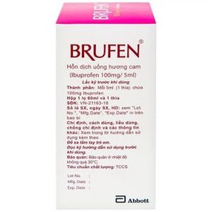 Trường Thọ - Hỗn dịch uống Brufen Abbott giảm đau, hạ sốt 60ml 4 Trường Thọ - Brufen 2