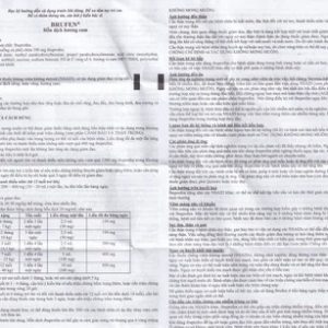 Trường Thọ - Hỗn dịch uống Brufen Abbott giảm đau, hạ sốt 60ml 2 Trường Thọ - Brufen 4