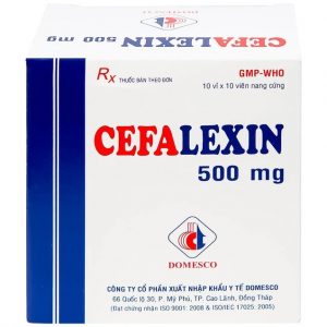 Trường Thọ - Thuốc Cefalexin 500mg Domesco điều trị nhiễm khuẩn 1 Trường Thọ - Cephalexin 500mg Domesco1