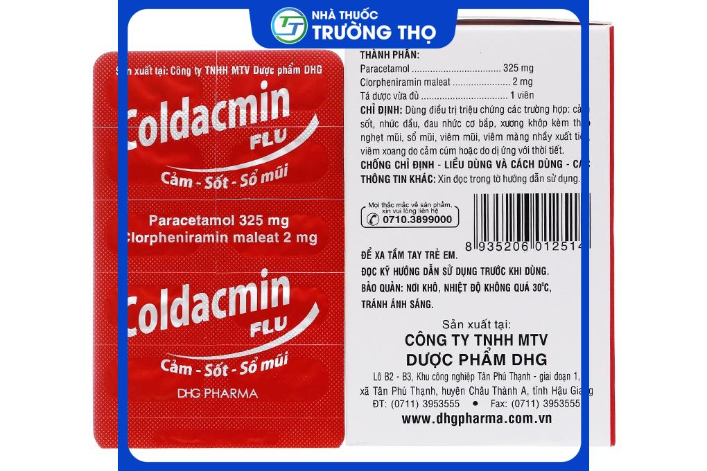 Coldacmin1 Trường Thọ - Coldacmin1