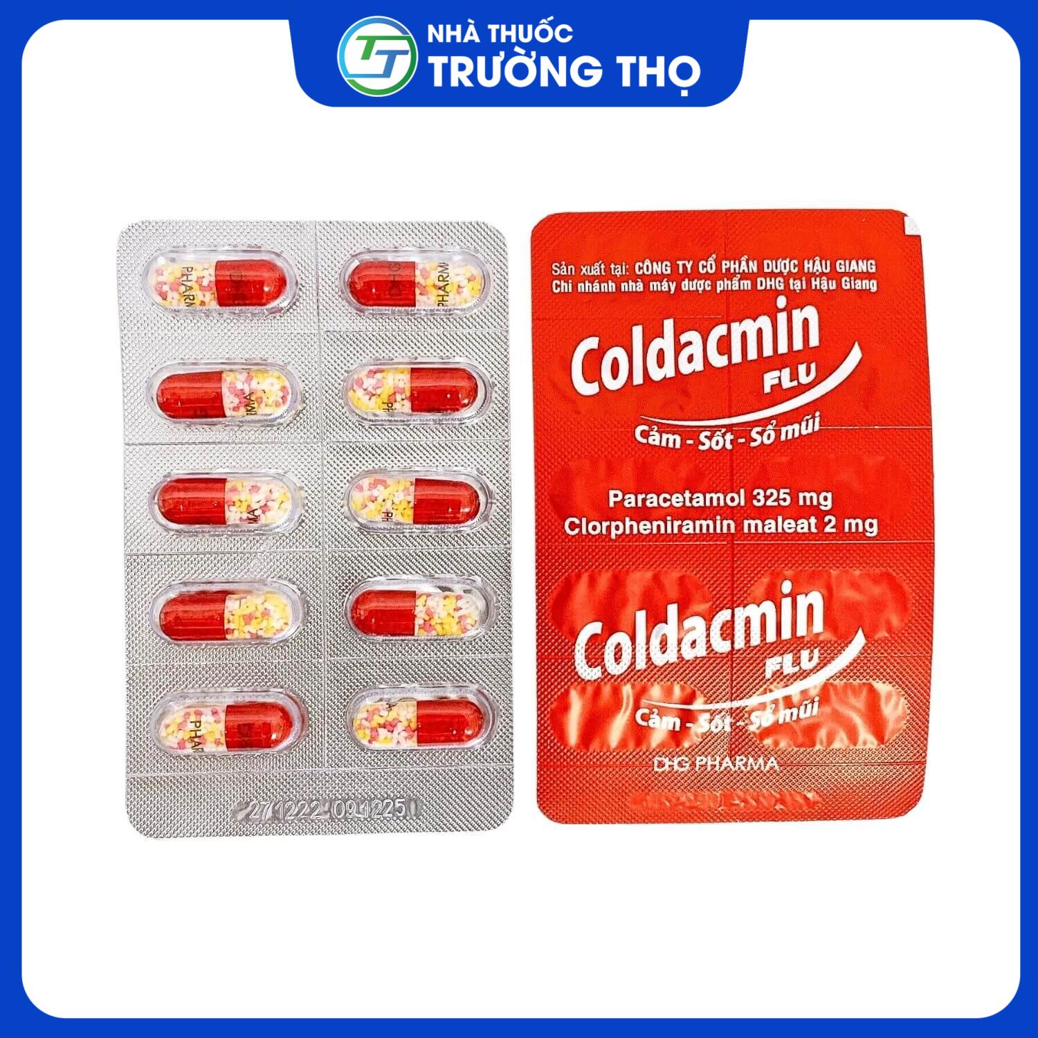 Coldacmin2 Trường Thọ - Coldacmin2
