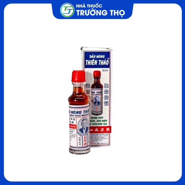 Dau-Nong-Thien-Thao-10ml Dầu nóng Thiên Thảo 10ml - Dược Trường Sơn