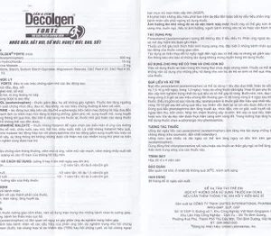 Trường Thọ - Thuốc Decolgen Forte United điều trị viêm mũi dị ứng 1 Trường Thọ - Decolgen3