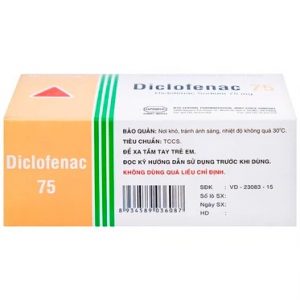Trường Thọ - Diclofenac 75 Uphace trị dài ngày viêm khớp mạn, thoái hóa khớp 4 Trường Thọ - Diclofenac1