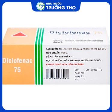 Diclofenac1 Trường Thọ - Diclofenac1