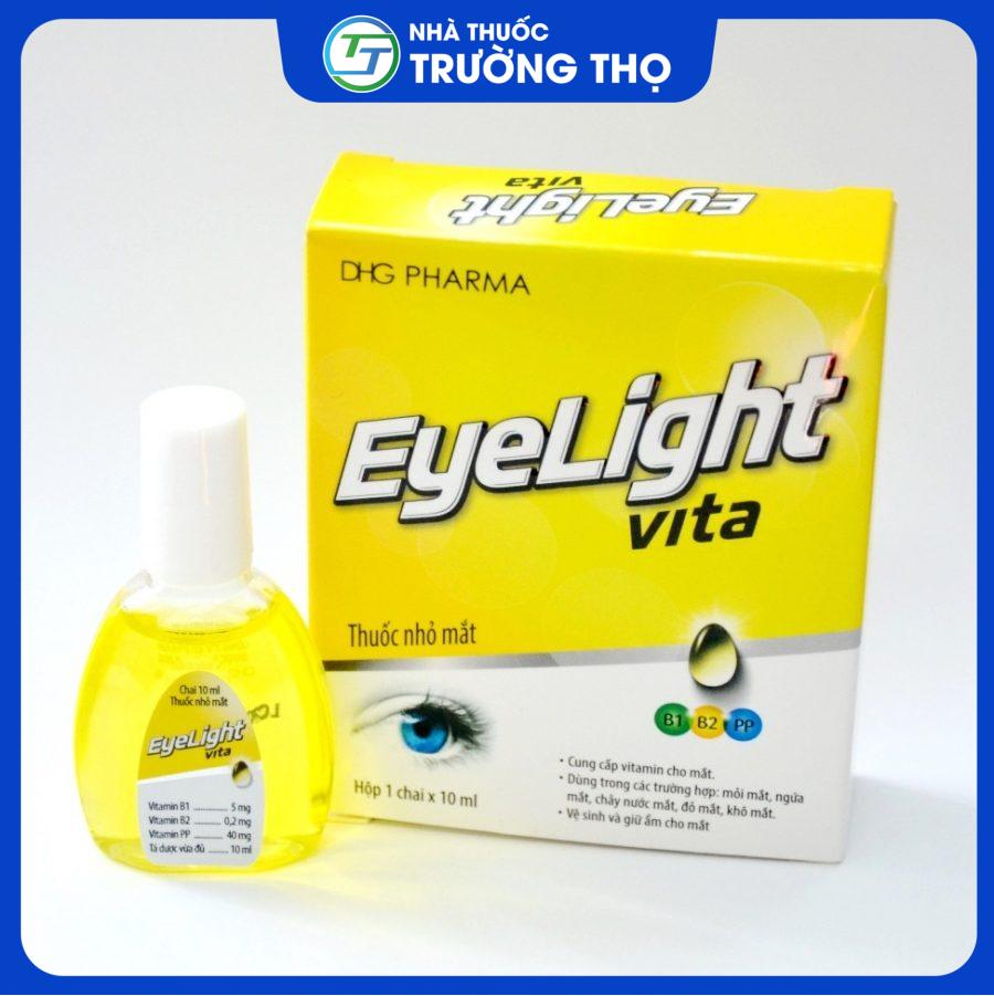 Thuốc nhỏ mắt Eyelight Vita DHG cung cấp Vitamin cho mắt (10ml)