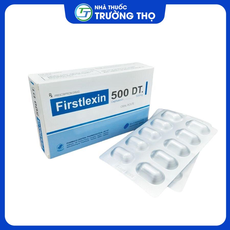 Firstlexin 500 - Thuốc điều trị nhiễm khuẩn của Pharbaco copy Firstlexin 500
