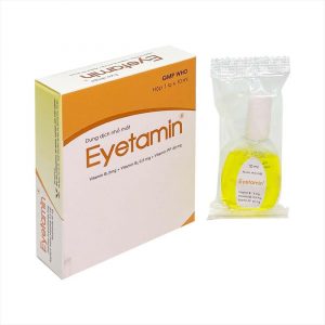 Thuốc nhỏ mắt Eyetamin cung cấp độ ẩm và dưỡng chất cho mắt, phòng ngừa các bệnh về mắt