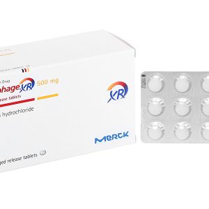 Trường Thọ - Thuốc Glucophage XR 500mg Merck điều trị tiểu đường type 2 (4 vỉ x 15 viên) 1 Trường Thọ - Glucophage XR 500mg 4