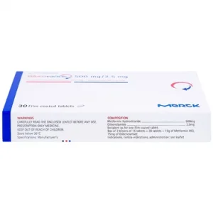 Trường Thọ - Glucovance 500mg 2.5 mg 2