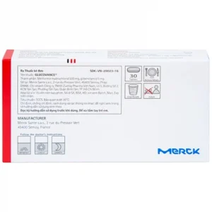 Trường Thọ - Glucovance 500mg 5mg 1