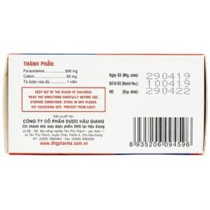 Trường Thọ - Thuốc Hapacol Extra DHG giảm đau đầu, đau nửa đầu 1 Trường Thọ - Hapacol 500 1